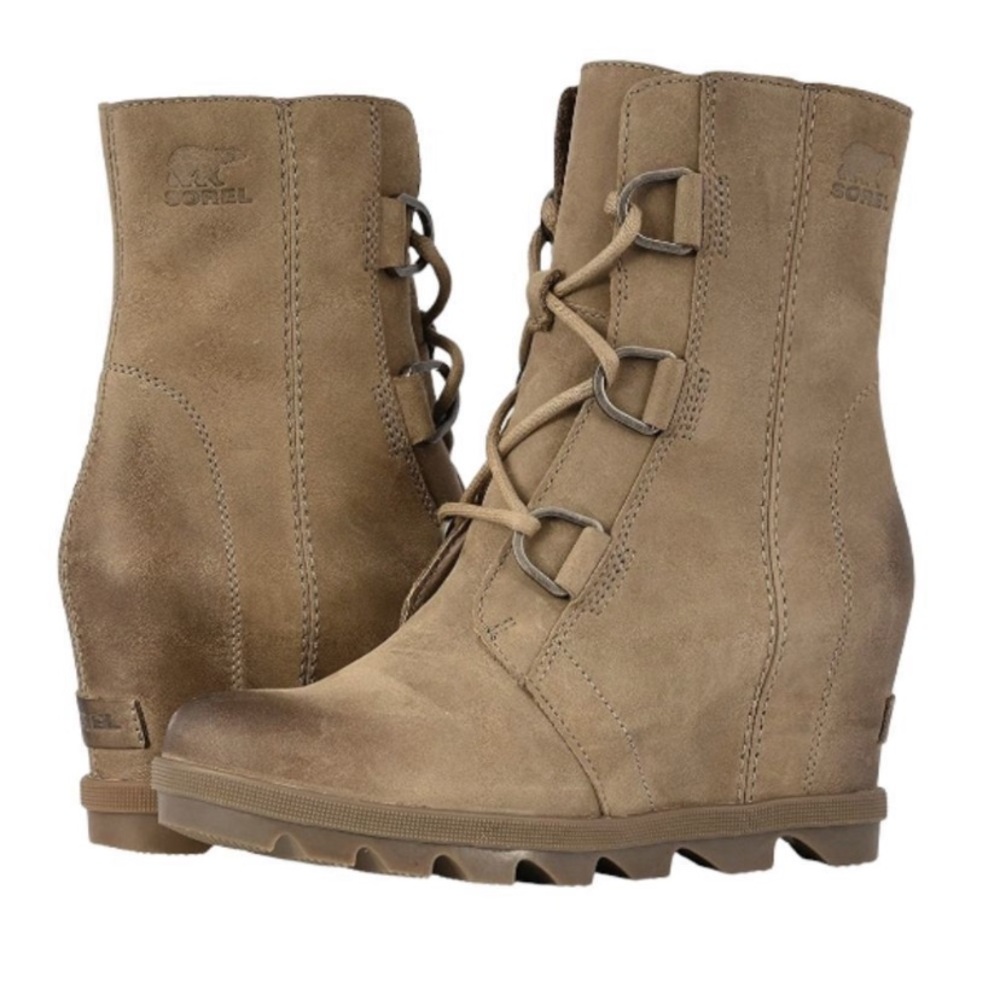 Sorel Tan Ankle Boots
